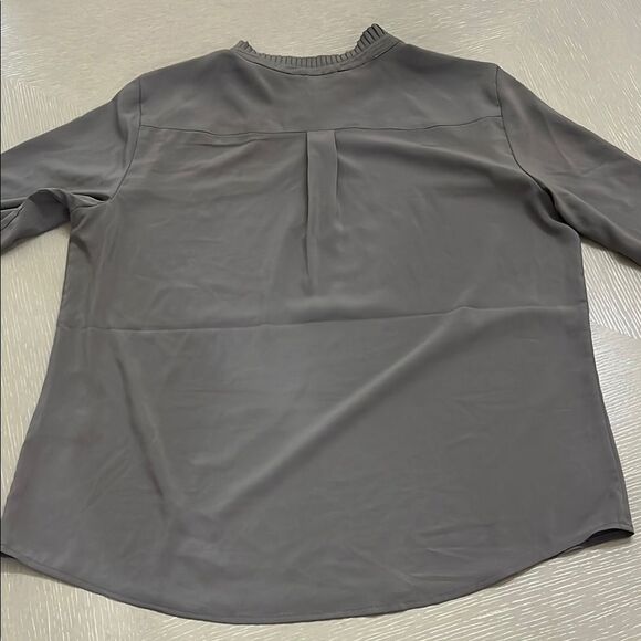 Calvin Klein Gray Women's Top Large - Picture 7 of 7